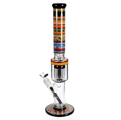 Bang en Verre BLAZE Totem 48 cm - Éthique et Élégance Geométrique