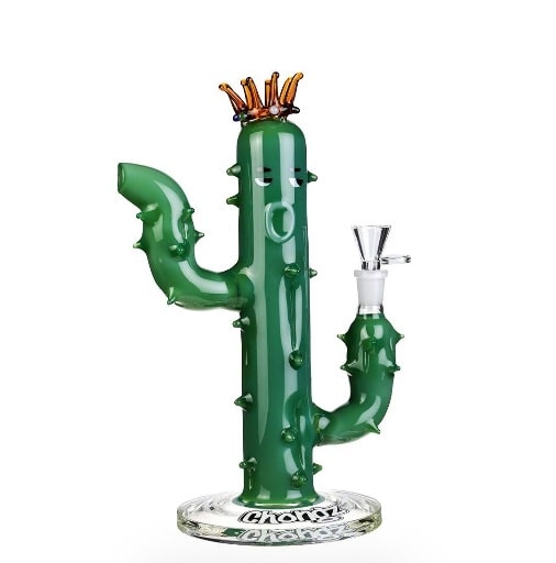 Bang Chongz Cactus Mike 30 cm - Art de Fumer Unique en Verre