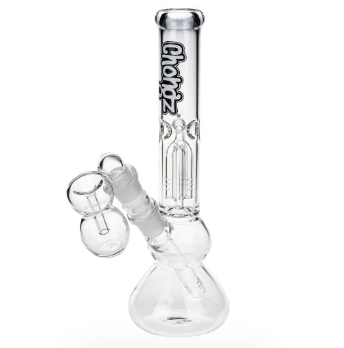 BANG EN VERRE CHONGZ LIL ALAN 25CM - Accessoires Fumeur 420 | Professionnels de Bangs, Pipe a Eau et CBD