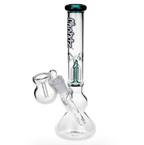 BANG EN VERRE CHONGZ LIL ALAN 25CM - Accessoires Fumeur 420 | Professionnels de Bangs, Pipe a Eau et CBD