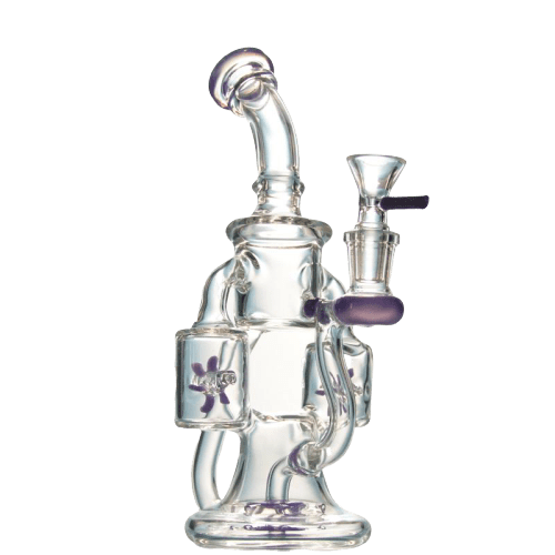 BANG A HUILE HELICE EN VERRE 22 CM - Accessoires Fumeur 420 | Professionnels de Bangs, Pipe a Eau et CBD