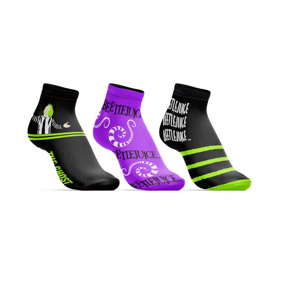 Chaussettes Femme Beetlejuice - Ensemble de 3 Paires