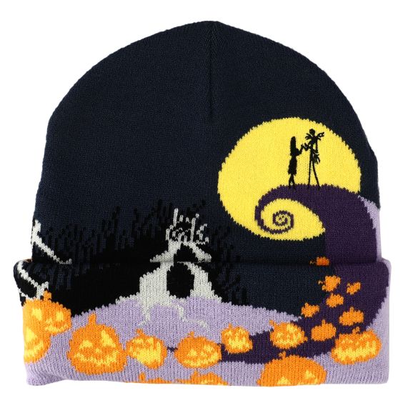 Landscape Magic Jacquard Knit Beanie - The Nightmare Before Christmas