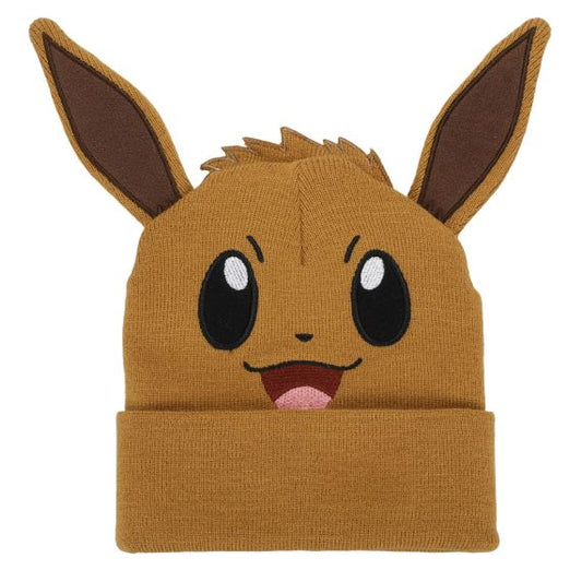 Beanie Eevee avec Oreilles - Accessoire Pokémon Adorable