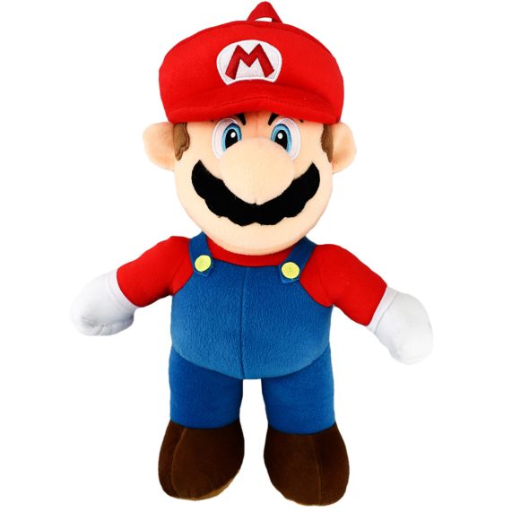 Mario 17" Plush Mini Backpack - Super Mario Bros