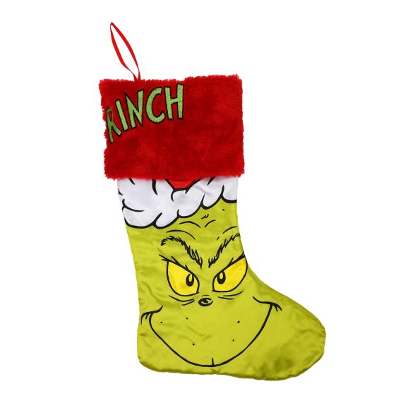 Chaussette de Noël Le Grinch en Design Festif