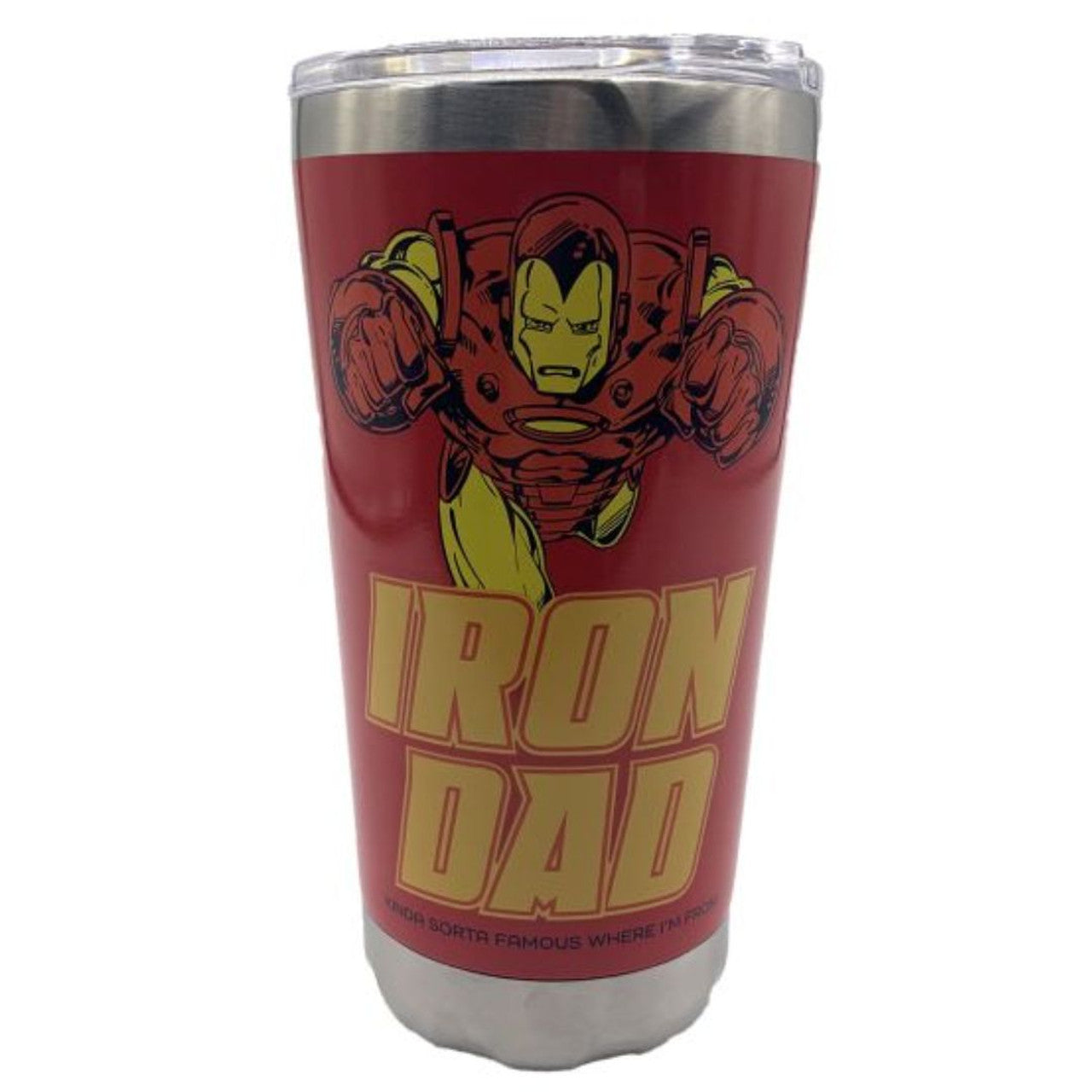 Tasse de Voyage Iron Dad 20oz - Inspirée par Iron Man