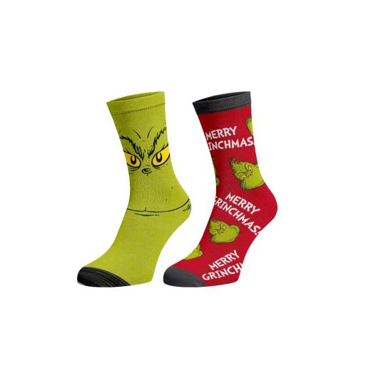 Chaussettes Mi-Mollet Le Grinch (2 Paires)