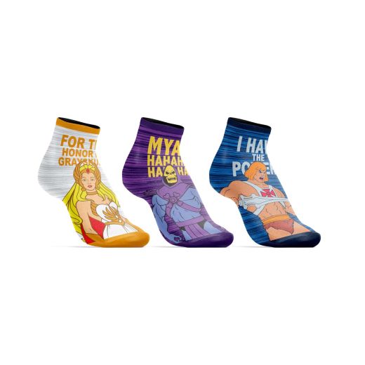 Masters of The Universe Ankle Socks (3 Pairs) - Masters of The Universe