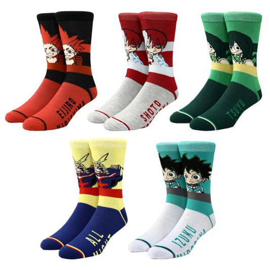 Chaussettes Chibi Crew My Hero Academia (5 Paires)