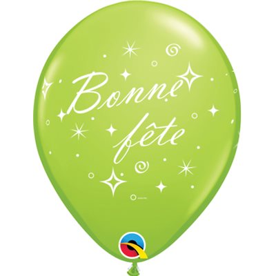 Ballons B.11'' Bonne Fête - Éblouissez vos célébrations !