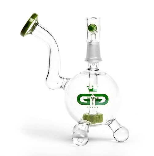 Bubbler Grace Glass Mini Ball 16 cm - Coffret Complet pour Dabbing