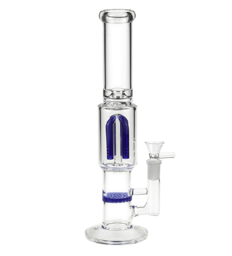 Pipe à Eau BANG en Verre Double Percs 28 cm - Design Élégant et Performant