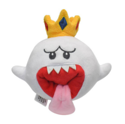 Peluche King Boo 16 cm - Le compagnon idéal des fans de Nintendo