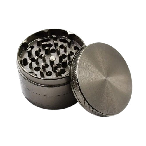 Grinder Métal 4 Parties Gris Élégant et Durable