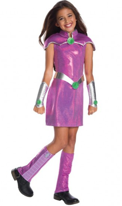 Costume Deluxe Starfire pour enfant - DC Super Hero Girls