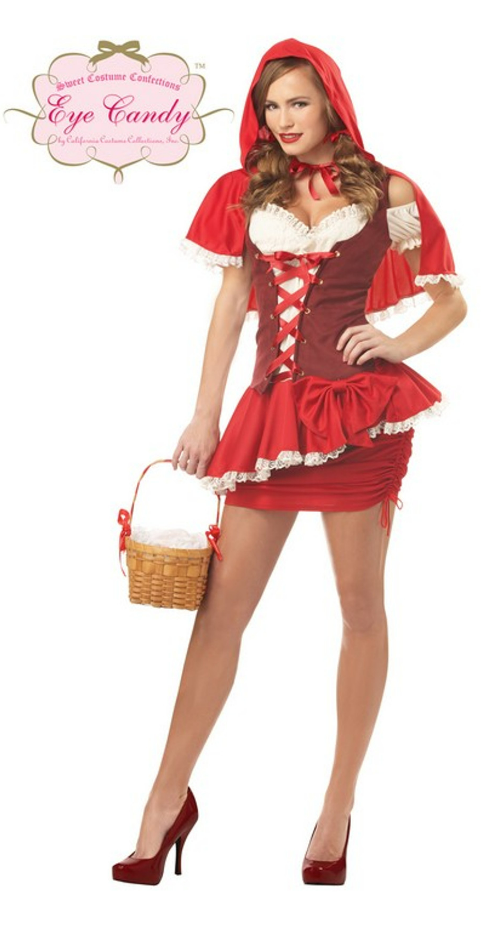 Costume Red Riding Hood Deluxe Eye Candy