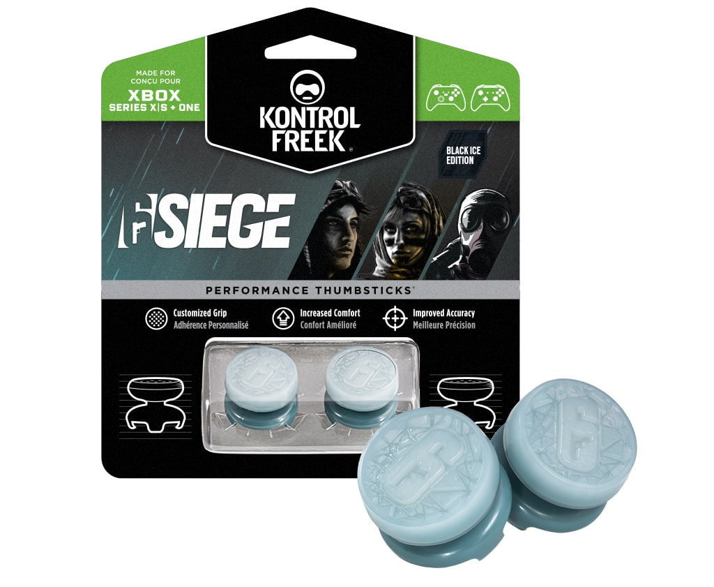 Limited edition: Six Siege - Thumbsticks Black Ice performance for maximum precision