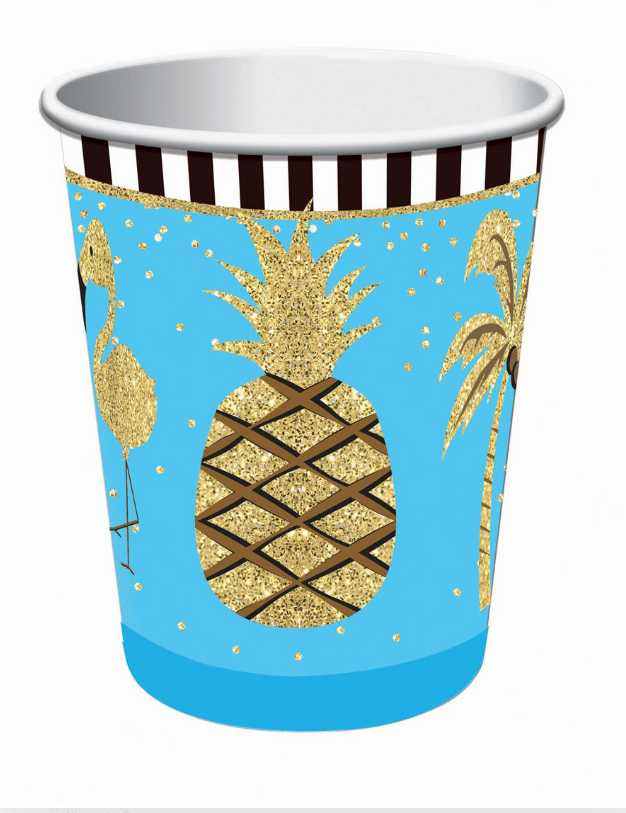 Gobelets Luau 9 oz pour des moments festifs en plein air