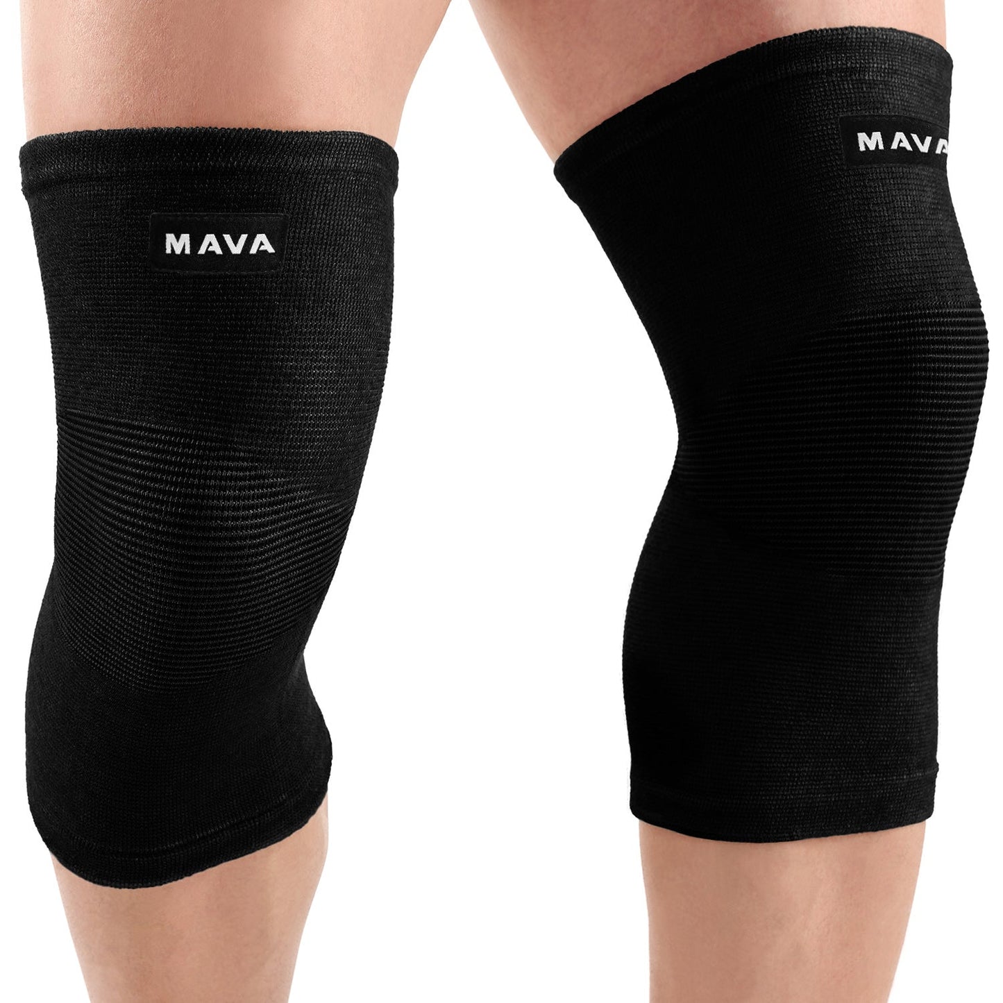 Elastic Knee Support (2-Piece)-Mava Sports