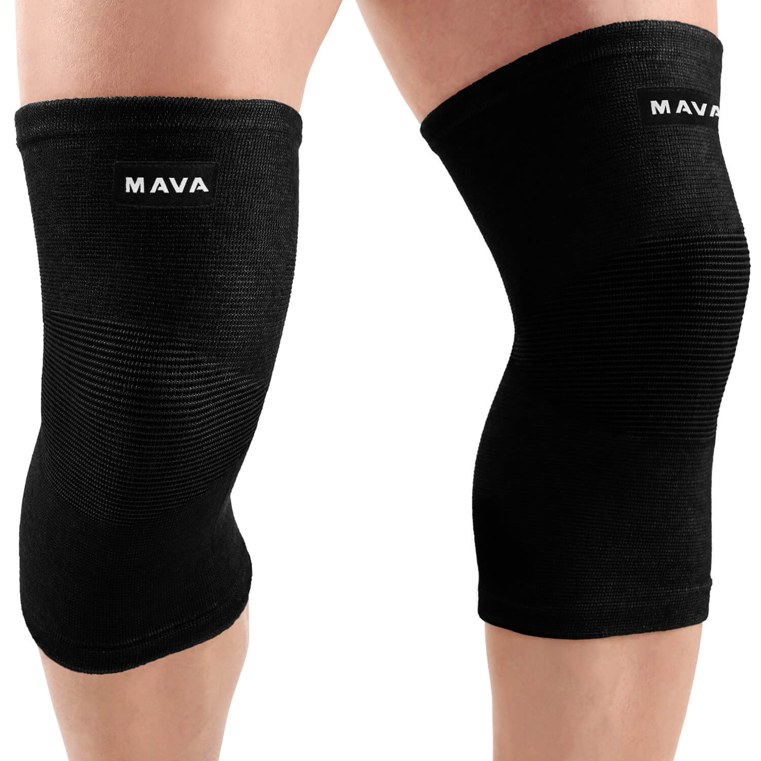 COMPRESSION KNEE SLEEVES (Pair)-Mava Sports