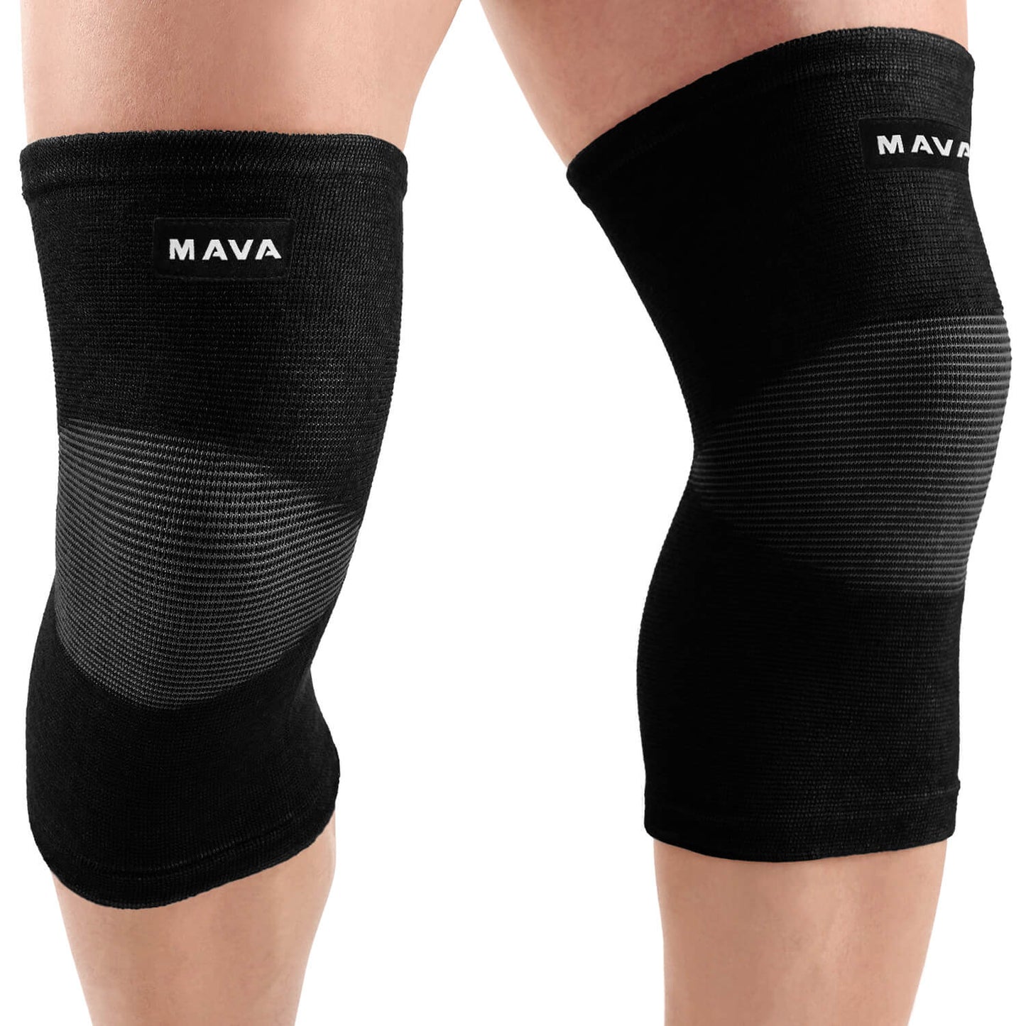 COMPRESSION KNEE SLEEVES (Pair)-Mava Sports