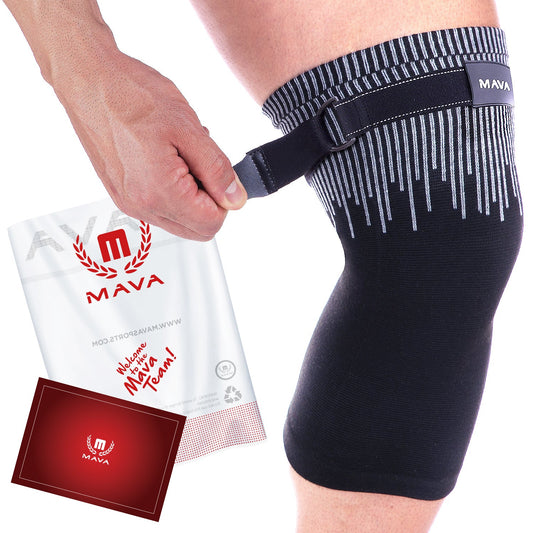 Chaussette de Compression pour Genou avec Sangle MAVA