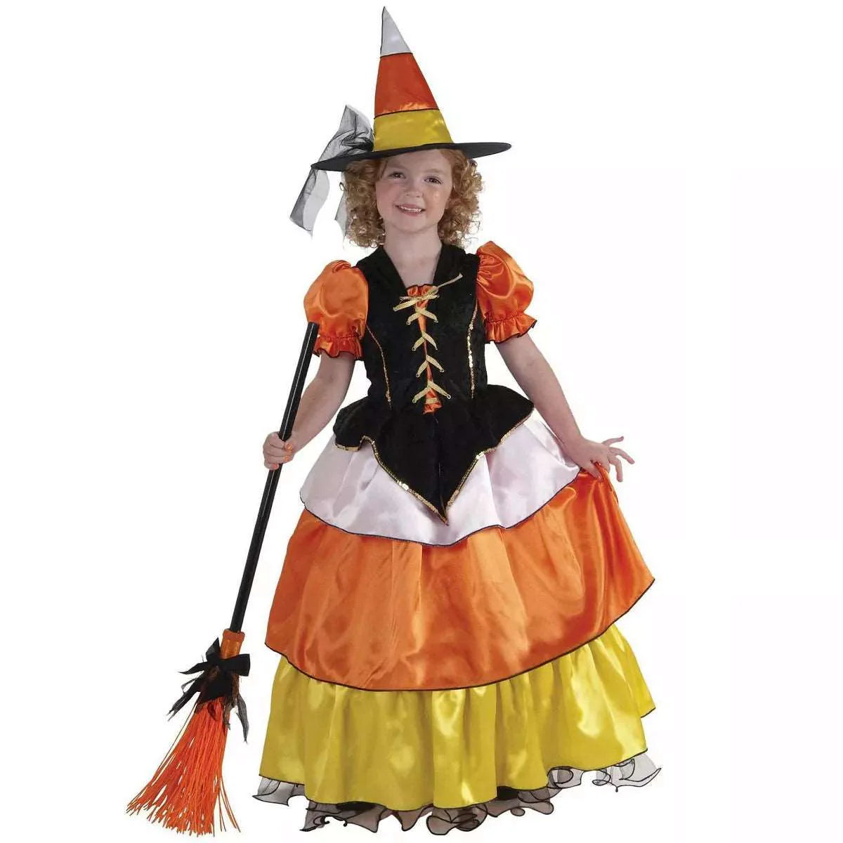 Costume Sorcière Candy Corn d'Halloween