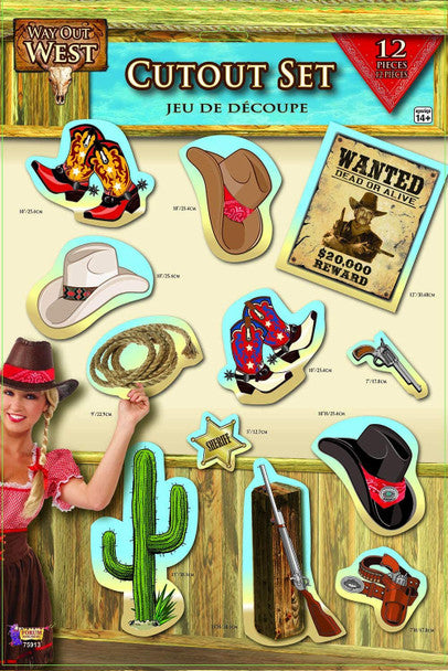 Way Out West Decor - Cutouts