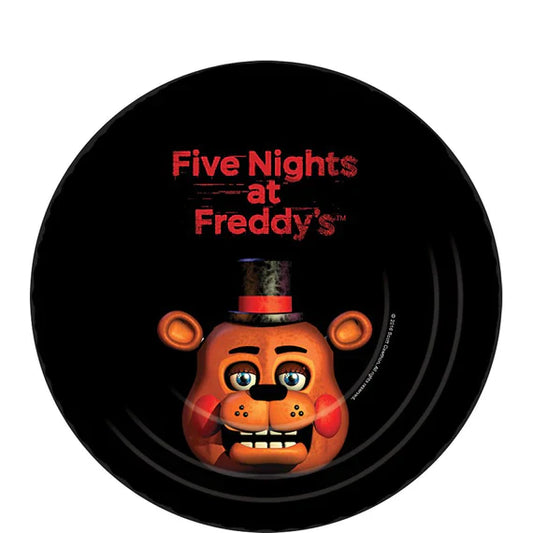 Assiettes à Dessert Five Nights at Freddy's - 7 pouces