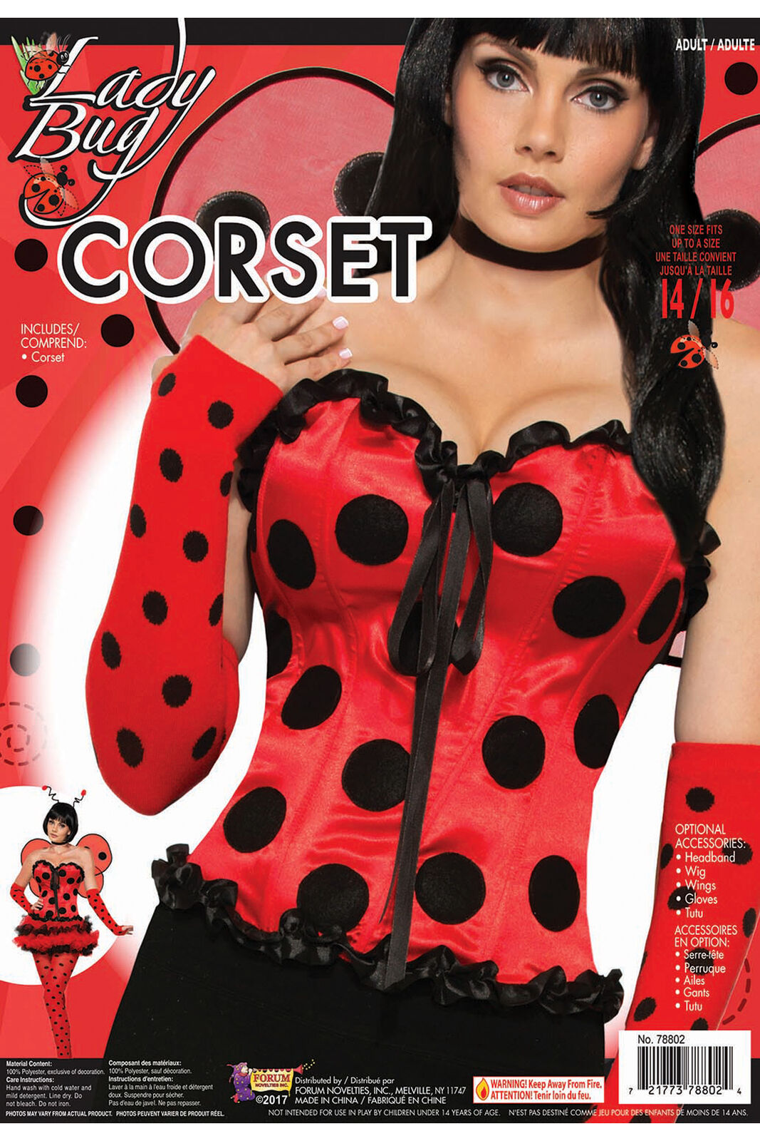 Corset Lady Bug Enjoué et Élégant