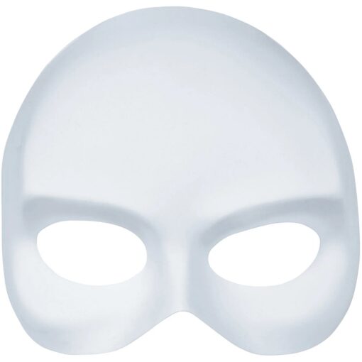 Masque Blanc Vide Créatif pour Fêtes