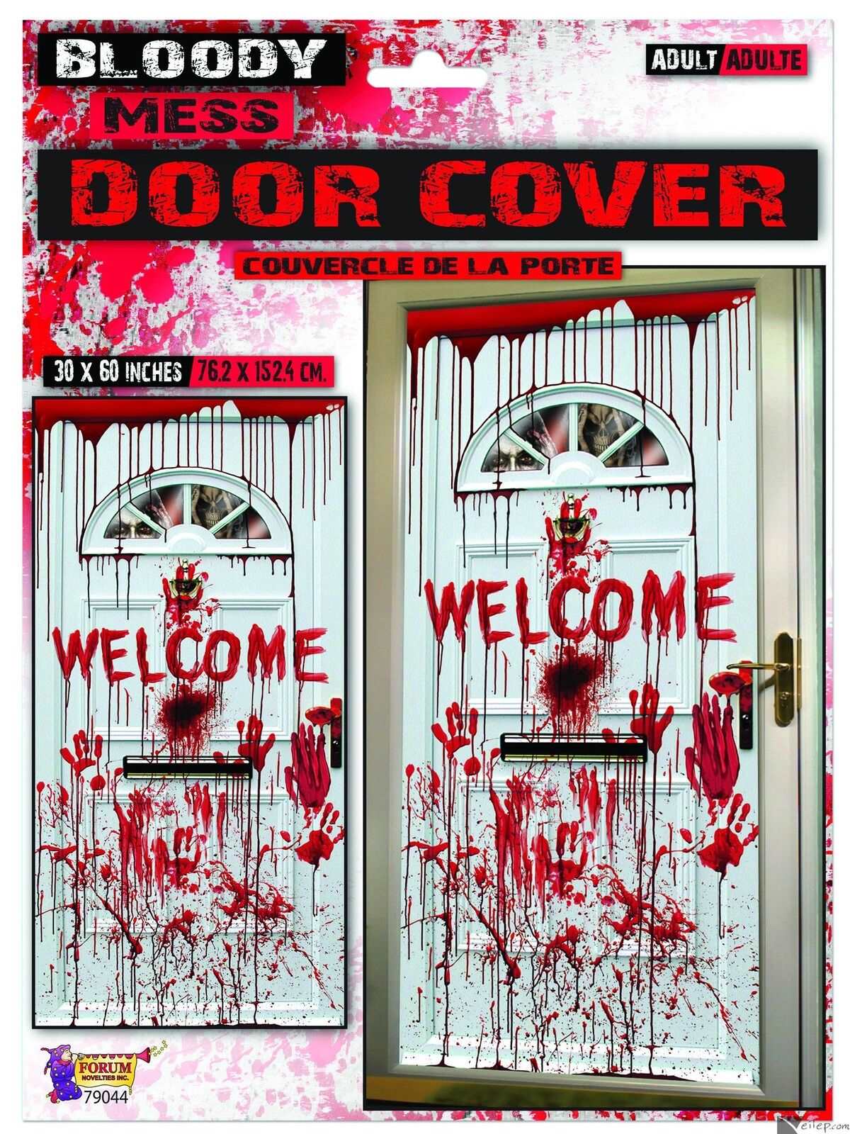 Couverture de Porte Terrifiante Bloody Mess-Welcome