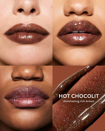 Gloss Bomb Stix High-Shine Gloss Stick-Shimmering Hot Chocolit