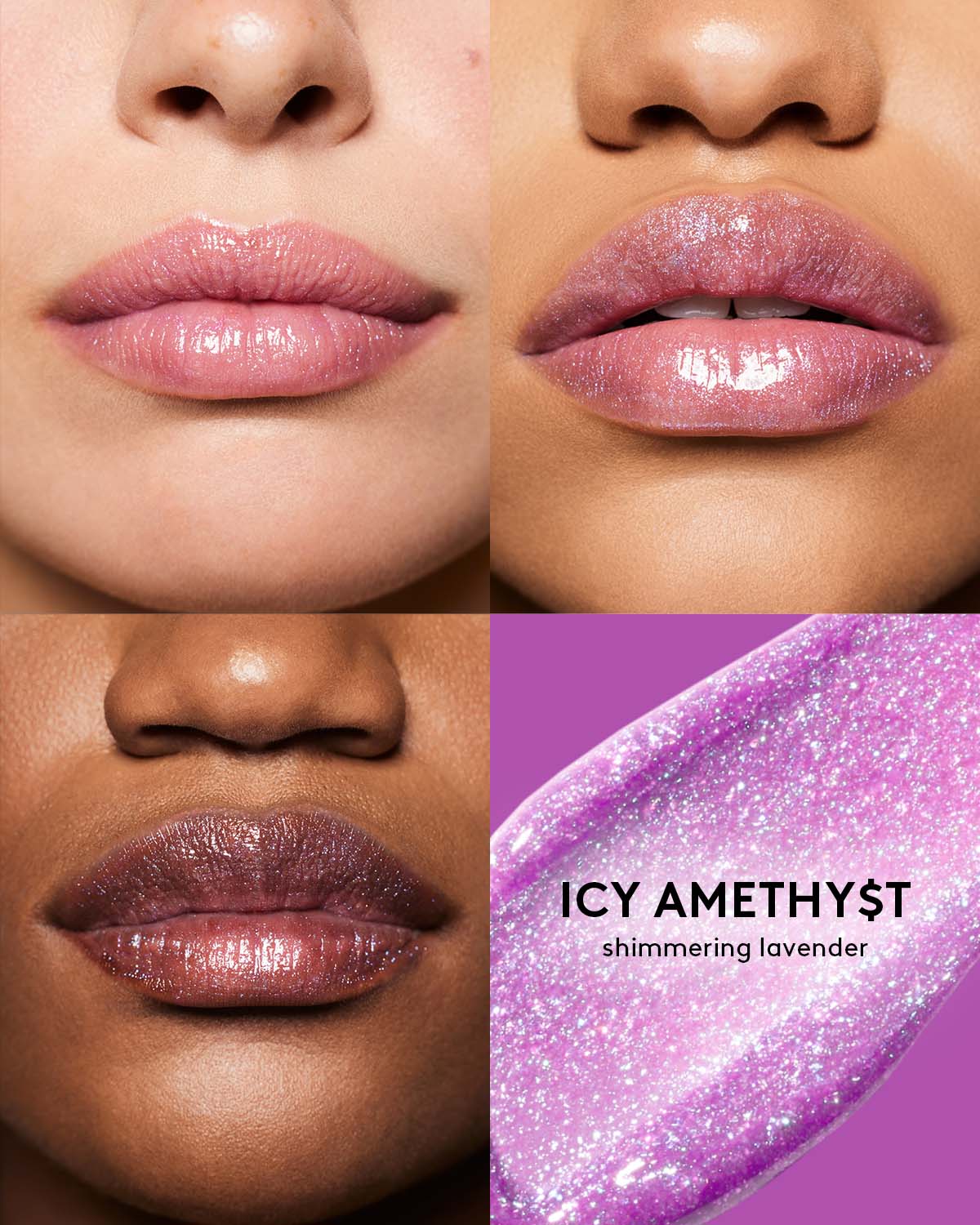 Gloss Bomb Stix High-Shine Gloss Stick-Shimmering Icy Amethyst