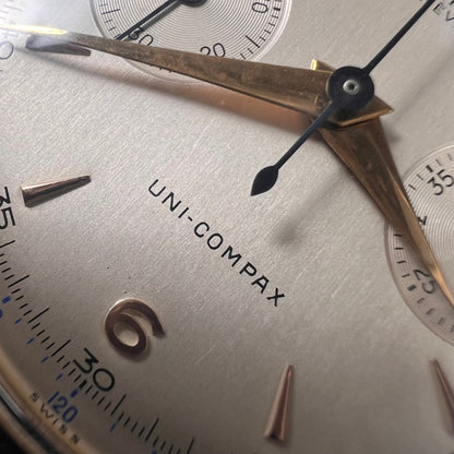 Universal Geneva Compax Jumbo 18K