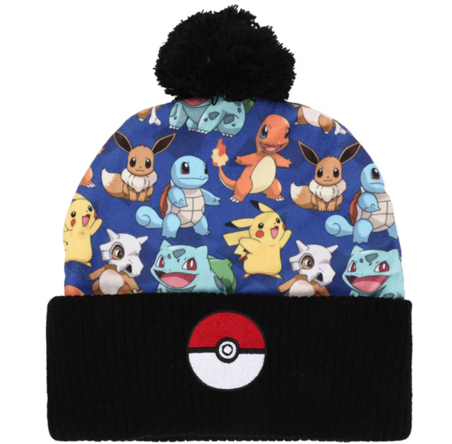 Bonnet Pokémon avec Pokéball - Restez Stylé et au Chaud