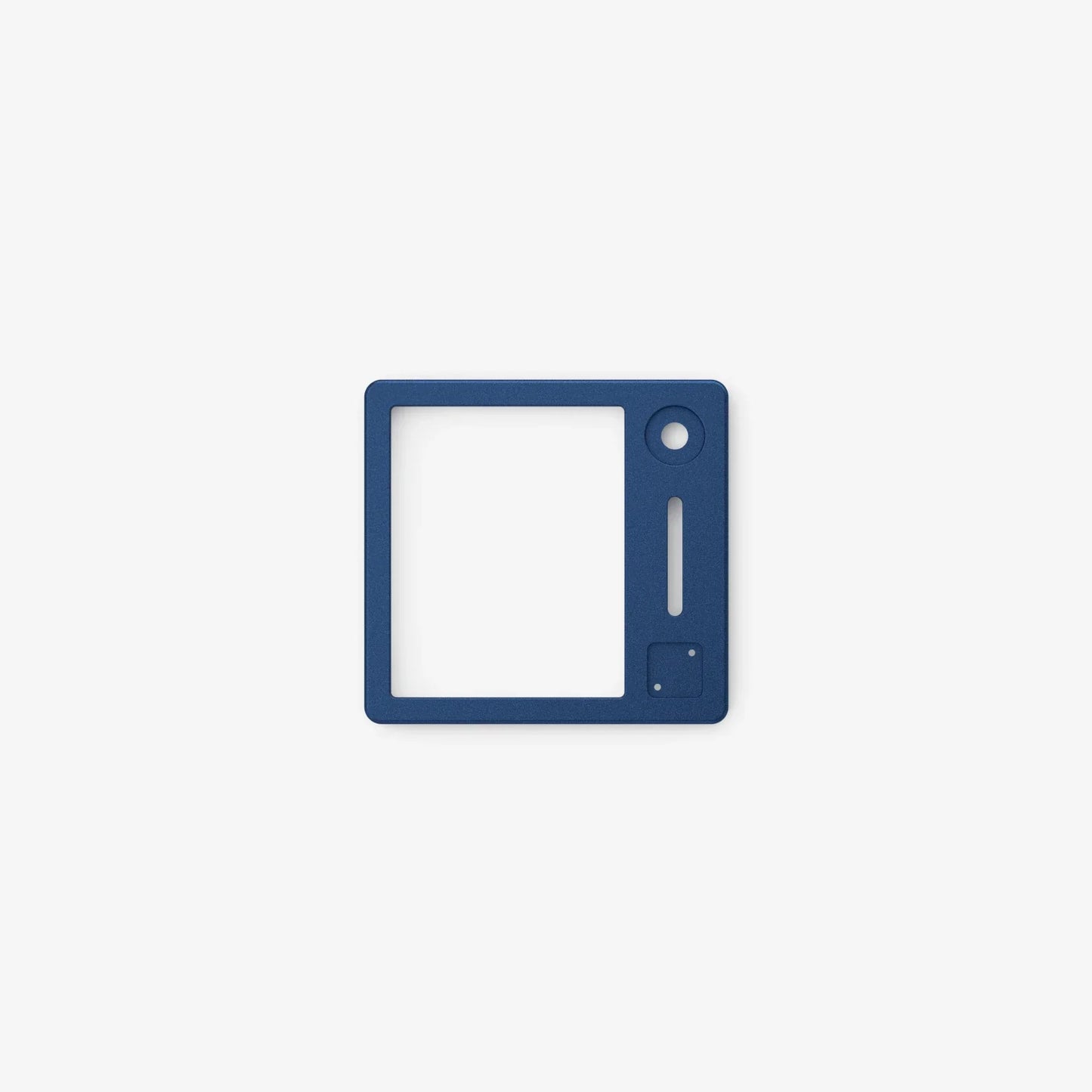 GMMK Numpad Top Frame in Navy Blue, top down view