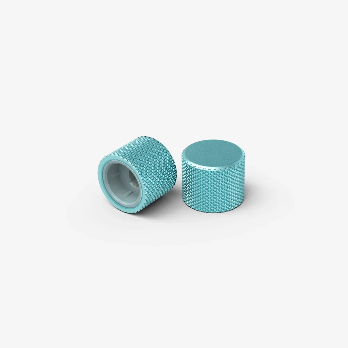 Rotary Knobs in Aqua Blue