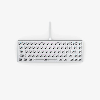 GMMK 2 65% Barebones Keyboard top view | White