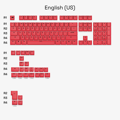 GPBT keyboard keys revive Red Basics