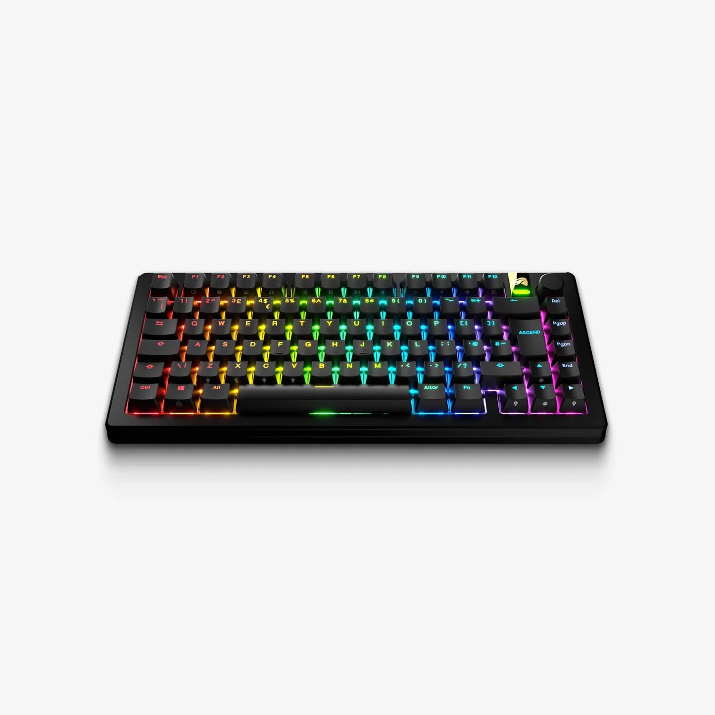 Клавіші клавіатури RGB в PBT