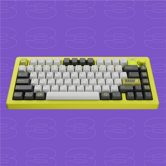 GPBT Voltage Cyberpunk keyboard keys