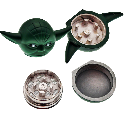 Grinder en métal Yoda: Mouture intergalactique pour les fans de Star Wars