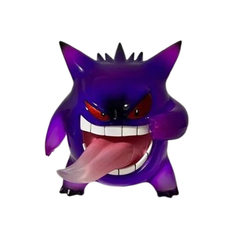 Figurine Gengar espiègle en plastique de 9 cm