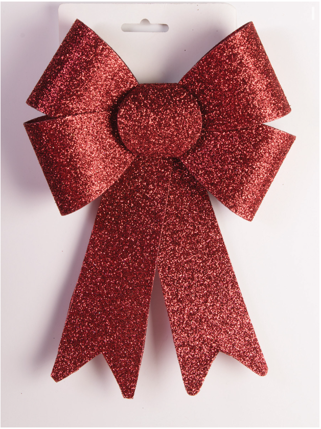 Glitter Bow - 9"