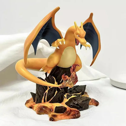 Figurine Évolution Charizard Glurak 13 cm