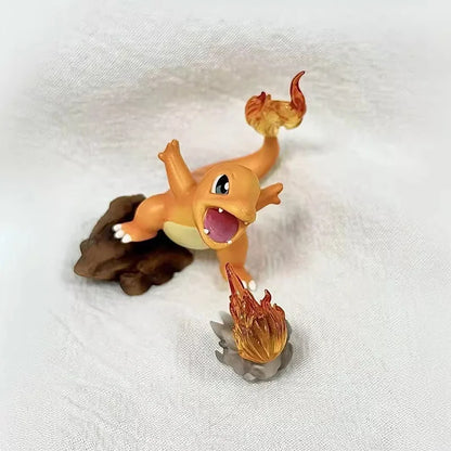 Figurine Évolution Charizard Glurak 13 cm