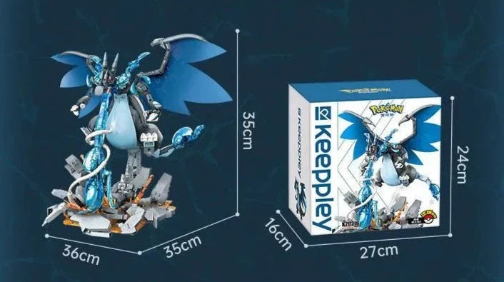 Set de Construction Pokémon : Glurak Charizard X ou Quajutsu Greninja