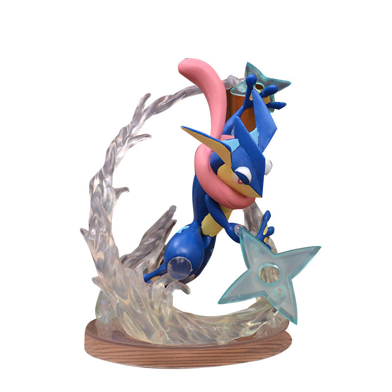 Figurine Greninja Quajutsu 13 cm avec décorations collector